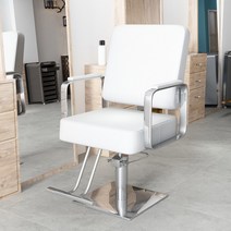 미용실 의자 네일샵 헤어샵 메이크업 체어 캔틸레버, 공식 표준배치, 미백스테인리스각주