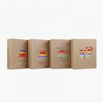 소중한 아기일상 셀프 성장앨범 사진첩x2 장엄한 아동, 고래