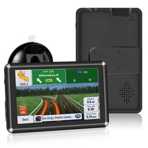 5/7 인치 차량용 gps 네비게이션 액세서리 무료지도 업데이트 도구 8GB 속도 경고 음성 방송 amercia 유럽