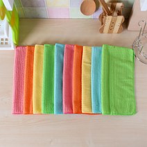 빠른건조 흡수력 흡착력 10종 극세사 행주 주방손타월 판촉물
