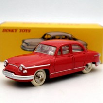 미니어처 DeAgostini-다이키 장난감 1/43 PL 17 Panhard 레드 다이캐스트 모델 자동차 선물 컬렉션 547, 단일옵션