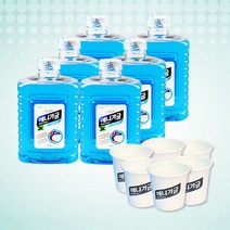 이코라이프 구강청정제가글 애니가글 1500ml x 6ea 가글컵 W03BEBE, 1개, 1개