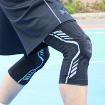 LMUA 탄력 스프링 실리콘 무릎보호대 2P 1세트