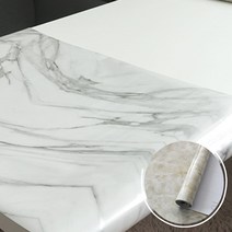 싱크대 상판 시트지 2p 방수 식탁 테이블 주방 벽 씽크대 타일 마블 대리석무늬 셀프 필름지 리폼