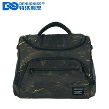 DENUONISS-신제품 알루미늄 호일 단열 패션 단일 숄더 보온병 냉장 아이스팩 쿨러 백 주머니 이온열, 02 Yellow pattern