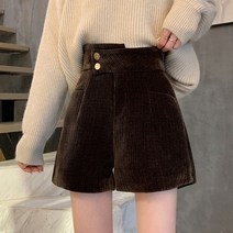 Ogfaour 여성 봄겨울 부츠를 신는 반바지 위에 부츠컷 하이웨이스트 핫웨이스트 부츠 와이드 팬츠로 도톰하게 T567