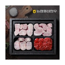 [농협횡성한우] 어사품 1등급 보신정육세트 2.6kg (사골 700g x 2팩+우족 700, 상세 설명 참조, 상세 설명 참조