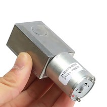 소형DC모터DC 6V 12V 24V JGY370 감속 모터 웜 터보 기어드 1RPM 전기 박스, 04 15rpm_02 12V