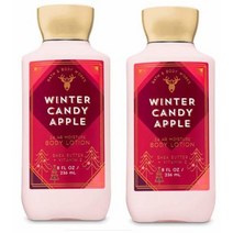 Bath and Body Works 겨울 캔디 애플 슈퍼 스무스 바디 로션 226.8g (8온스) 배쓰앤바디웍스