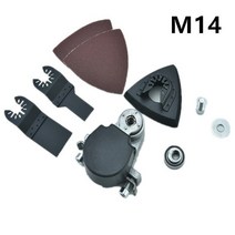 앵글 그라인더 그루빙 머신 어댑터 변환 범용 헤드 키트 100 모델 목공 도구 드롭쉽, b m14, -