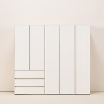 안티코 화이트 2000 옷장세트 일반형 (행거선반), 안티코2000세트 일반형 (800행거+400선반)