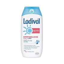 라디발 민감성 피부 아페스 로션 - 무향료 선 진정 보습 및 냉각 착색 보존제 없음 200ml Ladival 425186