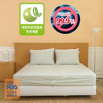 우수한 통기성 폴리 밴드형 싱글(S) 100x200_그레이 프리미엄 프리미엄 매트리스 방수 커버 알러지케어