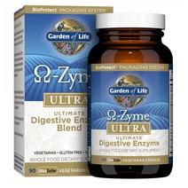 가든오브라이프 O-Zyme 소화 효소 90 UltraZorbe Capsule 1개, 90정