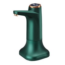 휴대용 워터 디스펜서 usb water pump 19 리터 for bottle mini automatic electric water gallon bottle pump drink, 베이스가 있는 녹색