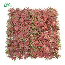 DYG 인테리어벽잔디 식물벽 벽면녹화 잔디벽 벽데코 카페 꾸미기 단풍잎 50x50cm 1p BGC003, 1개