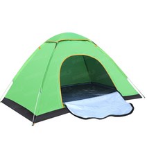 야외 빠른 개방 가족 봄 나들이 싱글 더블 다중 사람 해변 모험 캠핑 필드 캠핑 텐트는 도매 및 간단 할 수 있습니다, 푸른 풀, 협력사