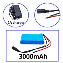 전동킥보드충전기 전기자전거 전동휠 충전기 24v 3000mah 6s1p25.2v 18650 전기 모터 자전거용 리튬 이온 배터리 팩 ebike 스쿠터 장난감 드릴 bms +호환, 1-3000mah 및 충전기