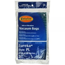 제네릭(generic 제네릭) EnviroCare 교체용 진공 청소기 백 Eureka Electrolux Style PL Uprights 12 백 114145 가성비