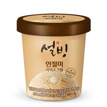 설빙 파인트 아이스크림 인절미 474ml 1개, 단품