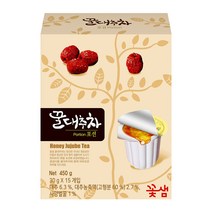꽃샘 꿀 대추차 포션, 45개, 30g