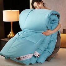 라오농 구스이불 수출 오리털이불 95구스다운 5성급호텔 이불, C08-라이트블루
