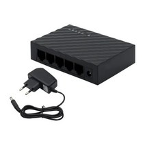 1000M 기가비트 미니 5 포트 고속 이더넷 네트워크 스위치 LAN 허브 RJ45 및 스위칭 션트 데스크탑, Black EU Plug