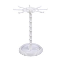 QDY Scrunchie 귀걸이 반지에 대 한 보석 주최자 보석 디스플레이 목걸이 홀더, 다른, 플라스틱, 톨 화이트