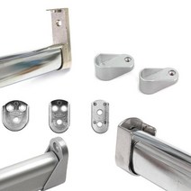 옷걸이봉 소켓 U형 타원형 옵션선택, 선택01.U롱소켓/16파이