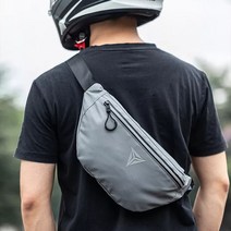 SAKO 바이크 다기능 방수 반사 크로스 백, 다크블루, 1개