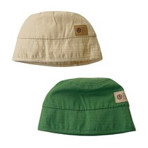 후암마켓 아동벙거지 밀크 버킷햇 모자 2장세트