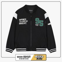인디고키즈 바시티 오버핏 점퍼 (블랙)_중계점 베이직 아이템 아동 야주점퍼 데일리 아이템