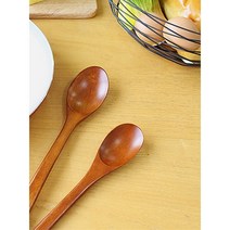 튼튼한 장미나무로 만든 로즈우드 다용도 스푼 3size 요리 양념 계량 우드요리, 중