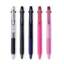 제트스트림 3색 펜 0.38mm SXE3-400-38, 로즈핑크, 3개