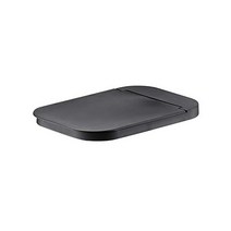 야마자키 쓰레기 봉투 홀더 쓰레기통 걸이 4907 흰색, black (black 19-3911tcx), Vertical Open Lid