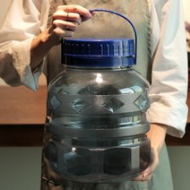 과실주 수제청 매실청 보관통 주병 대용량 과일담금술병 인삼술병 매실통 술보관용기 담금주병 인삼주병, 01. PC 과실주통(블루) 10리터