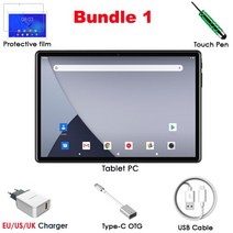 엘지태블릿2021 버전 10 인치 옥타 코어 안드로이드 10.0 태블릿 PC 1280x800 IPS 4GB RAM ROM FDD LTE 네, 04 Gold, 01 번들 1