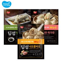 동원 F B 동원 딤섬 새우하가우 부추팡펀 샤오롱바오 3종 2+2+2, 딤섬 샤오롱바오 300g x 6봉