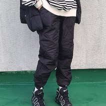 수맘 수엠W 여성 겨울 방한 바지 W78 누빔패딩팬츠