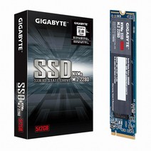 기가바이트 GP-GSM2NE3 NVMe M.2 SSD (512GB) 제이씨현, 1개, 0TB, 선택하세요