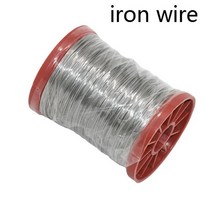 양봉용 스테인레스 스틸 와이어 벌집 프레임 도구 1 롤 0.5 MM 500 g 꿀벌 하이브 장비 특별 양봉, [02] iron wire, [01] M