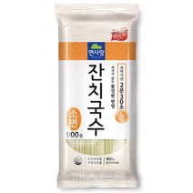 면사랑 잔치국수, 900g, 1개 (소면), 1개