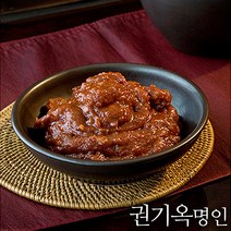 [식품명인 권기옥]꽁보리 막장 450g, 단품