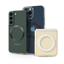 파집 주파집 맥세이프 마그네틱 플레이트 자석 링, 마그네틱 플레이트 블랙