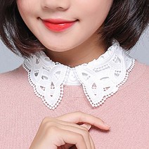 데이즈 여성의류 페이크카라 웨이브 블라우스 셔츠