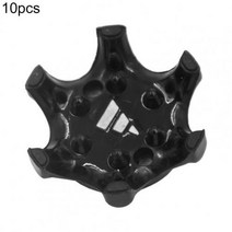 골프화징 골프화스파이크징 10Pcs 골프 신발 스파이크 안정성 Provision 안티 스크래치 훈련 에이즈 빠른, 01 Black