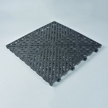 40x40x2cm 공장 직접 판매 내구성 휴대용 차고 ​​타일 스퀘어 블랙 하드 플라스틱 타일 자동차 디테일링 샵, a1 블랙, 1 조각