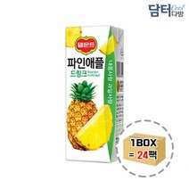 190ml 델몬트팩 (24팩) 파인애플, 210705 1, 210705 1