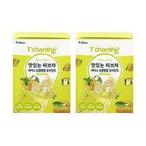 티샹떼 54 맛있는 허브차 아이스 상큼발랄 유자민트 삼각망 20티백 2개세트