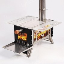 리릭테일 펠릿난로 장작 연통 목재펠릿, B